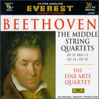 Beethoven: The Middle Quartets von Various Artists