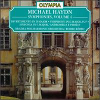 Michael Haydn: Symphonies, Vol. 4 von Various Artists