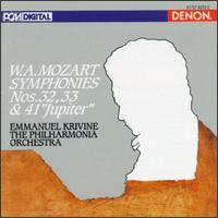 Mozart: Symphonies Nos. 32, 33 & 41 von Various Artists