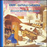 Orff: Catulli Carmina; Britten: Missa Brevis von Bodra Smyana Representative Children's Choir