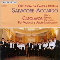 Salvatore Accardo Conducts Bach/Haydn/Schubert/Mendelssohn von Salvatore Accardo