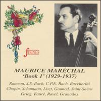 Maurice Maréchal, Book 1 (1929-1937) von Maurice Maréchal