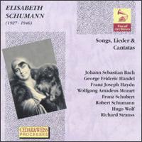 Elisabeth Schumann-Songs, Lieder & Cantatas von Elisabeth Schumann