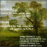 Schubert & Haydn: Flute & Guitar Quartets von Various Artists