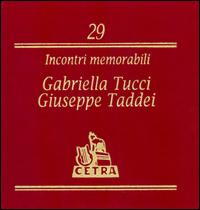 Incontri Memorabili, Vol. 29: Gabriela Tucci & Giuseppe Taddei von Gabriella Tucci