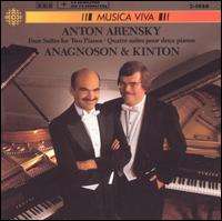 Anton Arenksy: Four Suites for Two Pianos von James Anagnoson