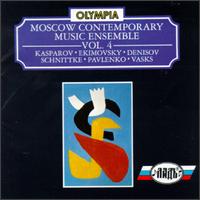 Moscow Contemporary Music Ensemble, Vol. 4 von Moscow Contemporary Music Ensemble