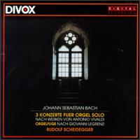 Bach: Orgelkonzerte & Orgelfuge von Various Artists
