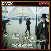Franck: Quintet/Fauré: String Quartet von Various Artists