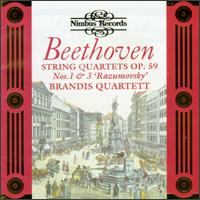 Beethoven: String Quartets, Op. 59, Nos. 1 & 3 von Various Artists