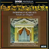 Domenico Scarlatti: Sonatas for Organ von Andrea Marcon