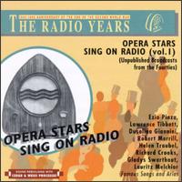 Opera Stars Sing on Radio, Vol. 1 von Various Artists