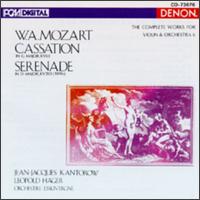 Mozart: The Complete Works von Jean-Jacques Kantorow