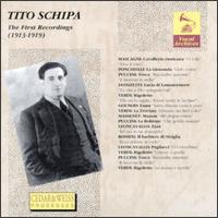 Tito Schipa: The First Recordings (1913-1919) von Tito Schipa
