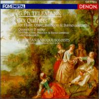 Telemann: Quartets for Flute, Oboe, Bassoon and Basso continuo von Various Artists