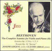 Beethoven: The Complete Violin Sonatas, Vol. 2 von Joseph Szigeti