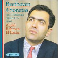 Beethoven: 4 Sonatas von Abdel Rahman El Bacha