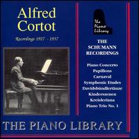 The Schumann Recordings (1927-1937) von Alfred Cortot
