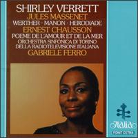 Verrett - Massenet - Chausson von Shirley Verrett