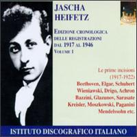 Jascha Heifetz 1917 - 1922 von Jascha Heifetz