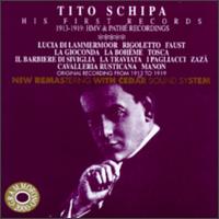 His First Records (1913-1919) von Tito Schipa