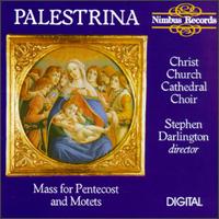 Palestrina: Mass for Pentecost and Motets von Stephen Darlington