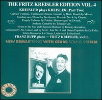 Kreisler Plays Kreisler, Part 2 von Fritz Kreisler