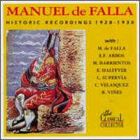 Falla: Historic Recordings von Various Artists