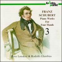 Schubert: Works For Four Hands 3 von Various Artists