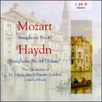 Mozart: Symphony No. 40/Haydn: Symphony No. 44 von Various Artists