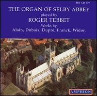 The Organ of Selby Abbey von Roger D. Tebbet