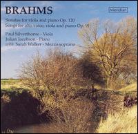 Brahms: Works for Viola von Paul Silverthorne