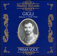 Prima Voce: Beniamino Gigli Vol. I von Beniamino Gigli