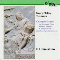Telemann: Chamber Music for Recorder, Oboe, Viola da Gamba & Harpsichord von Various Artists
