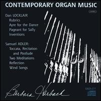 Contemporary Organ Music von Barbara Harbach