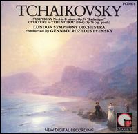 Tchaikovsky: Symphony No. 6 "Pathetique"/Overture to "The Storm" von Gennady Rozhdestvensky
