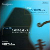 Clara Schumann: Piano Trio in G minor; Camille Saint-Saëns: Piano Trio in F major von Various Artists