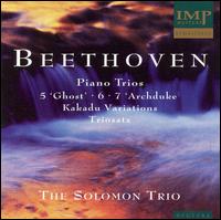 Beethoven: Piano Trios von Solomon Trio