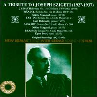 A Tribute to Joseph Szigeti von Various Artists