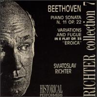 Beethoven: Piano Sonata No.1/Variations And Fugue von Sviatoslav Richter