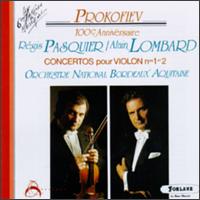 Prokofiev: Concertos For Violin And Orchestra von Regis Pasquier