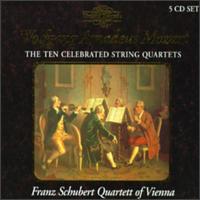 Mozart: The Ten Celebrated String Quartets von Various Artists