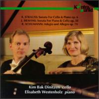 R.Strauss/J.Brahms: Sonatas For Cello & Piano/R.Schumann: Adagio Und Allegro von Kim Bak Dinitzen