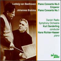 Beethoven: Piano Concerto No. 5 "Emperor"; Brahms: Piano Concerto No. 1 von Hans Richter-Haaser