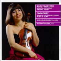 Shostakovich/Prokofiev: Sonatas For Violin & Piano von Rimma Sushanskaya