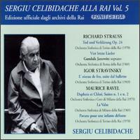 Sergiu Celibidache Alla Rai, Vol.5 von Sergiu Celibidache