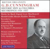 G. D. Cunningham: Historic Recordings, 1926-1937 von G.D. Cunningham