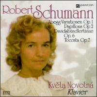 Schumann: Abegg Variations/Papillons/Davidsbündlertänze/Toccata von Kveta Novotna