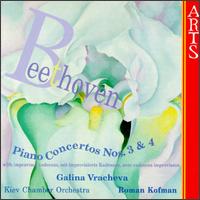 Beethoven: Piano Concertos Nos. 3 & 4 von Various Artists