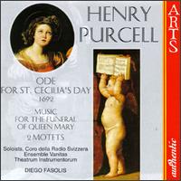 Purcell: Music for the Funeral of Queen Mary Z860; Hail, bright Cecilia Z328; Motets von Various Artists